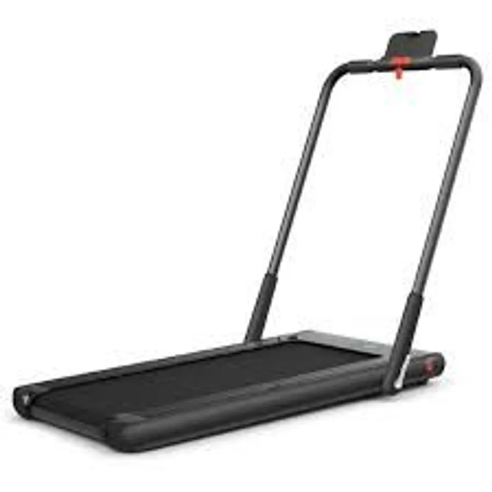 BOXED COSTWAY 1-12KPH FOLDING ELECTRIC TREADMILL WITH BLUETOOTH CAPABILITY (1 BOX)