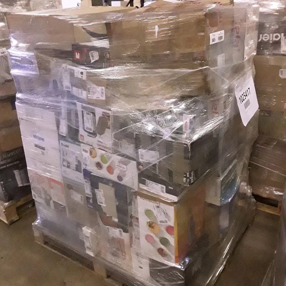 PALLET OF APPROXIMATELY 113 ASSORTED HOUSEHOLD & ELECTRICAL ITEMS INCLUDING