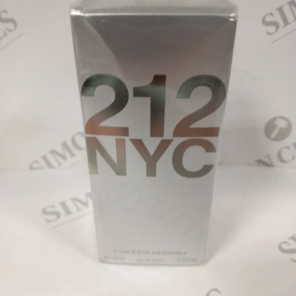 BOXED AND SEALED CAROLINA HERRERA 212 100ML EAU DE TOILETTE