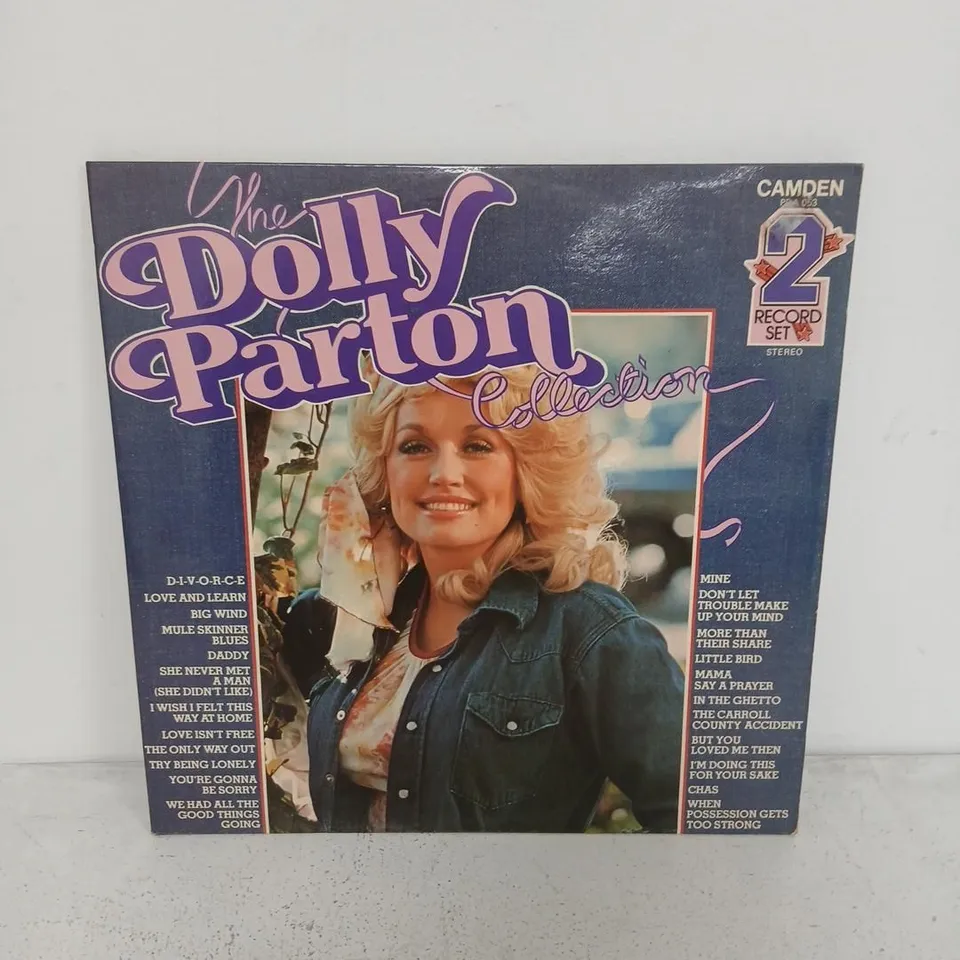 THE DOLLY PARTON COLLECTION – CAMDEN 2 RECORD SET (VINYL)