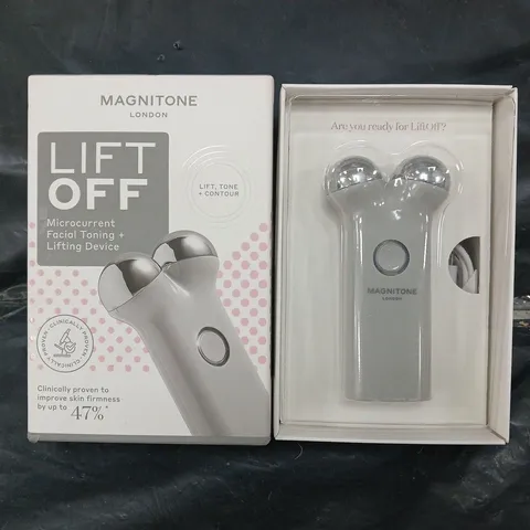 MAGNITONE LIFTOFF MICROCURRENT FACIAL TONING DEVICE - GREY