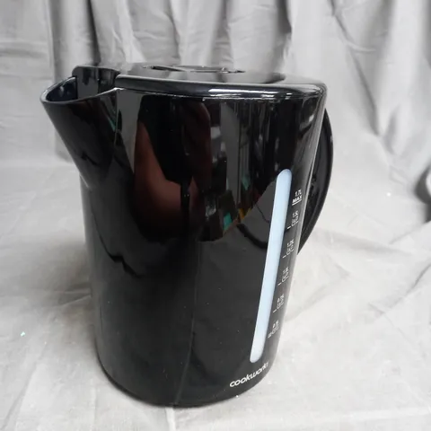 BOXED COOKWORKS BLACK 1.7L KETTLE