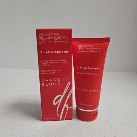 BOXED DOCTORS FORMULA DRAGONS BLOOD ANTI-BAC DAILY CLEANSER (100ML)