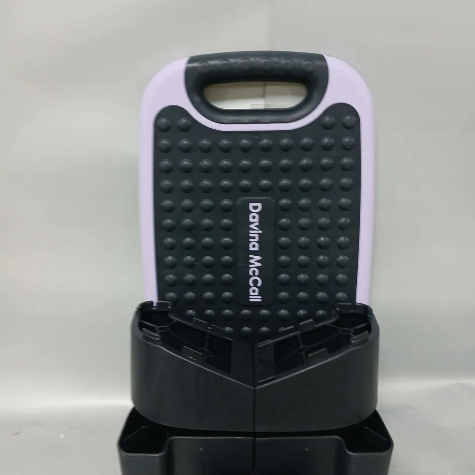 BOXED DAVINA FITNESS MULTI FUNCTION AEROBICS STEPPER, PURPLE
