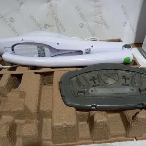 MORPHY RICHARDS UPRIGHT AND HANDHELD STEAM CLEANER