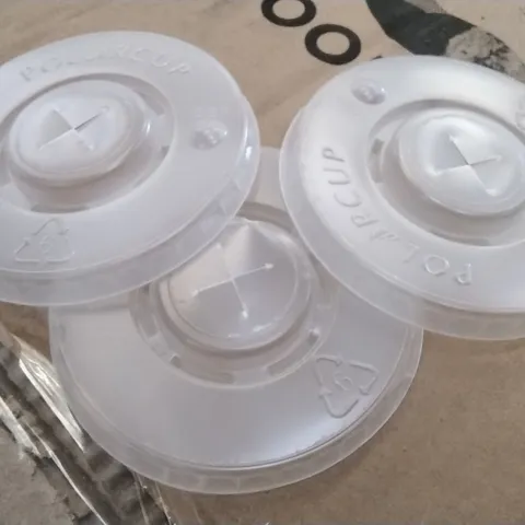 PALLET OF APPROXIMATELY 24 BOXES OF 80MM PS LIDS FOR 12OZ CUPS