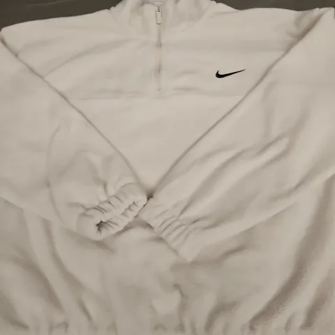 NIKE 1/4 ZIP FLEECE - SIZE XS