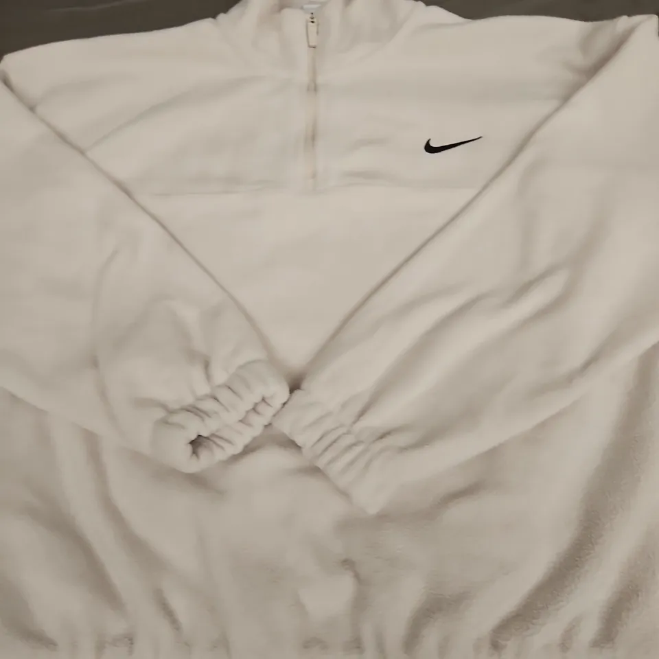 NIKE 1/4 ZIP FLEECE - SIZE XS