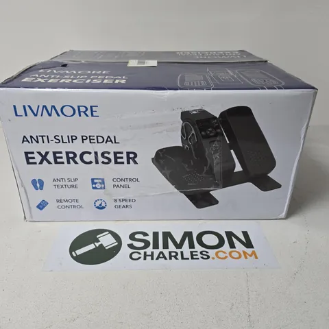 LIVMORE ANTI-SLIP PEDAL EXERCISER – BOXED