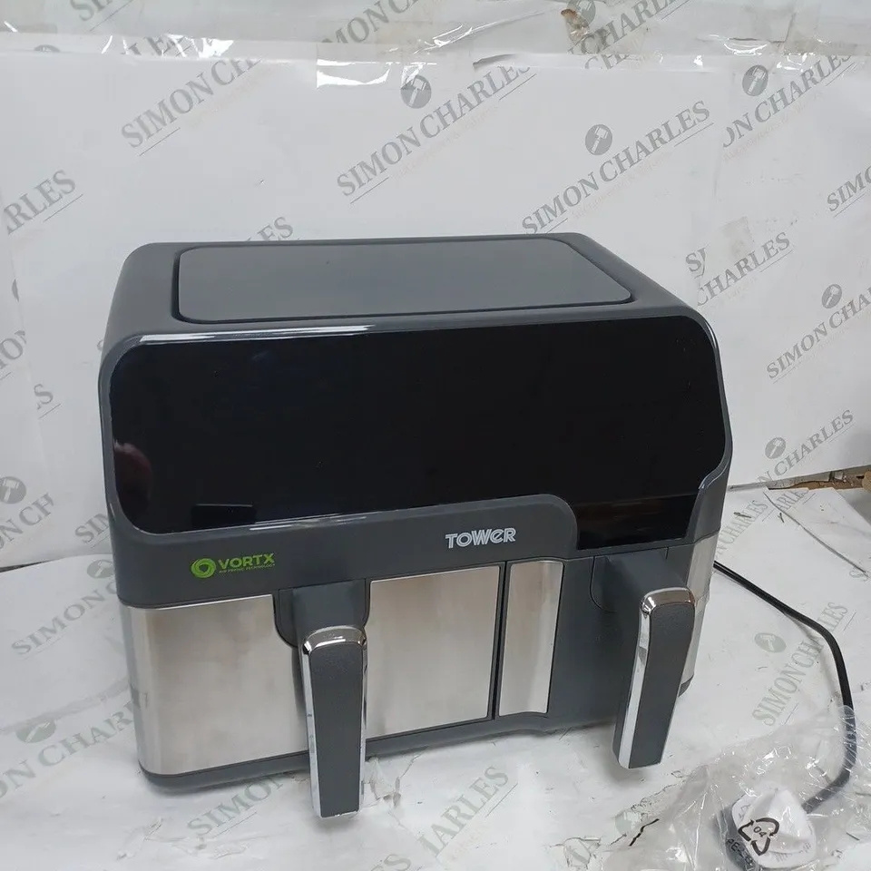 BOXED TOWER VORTEX T17099 ECO DUO DIGITAL AIRFRYER