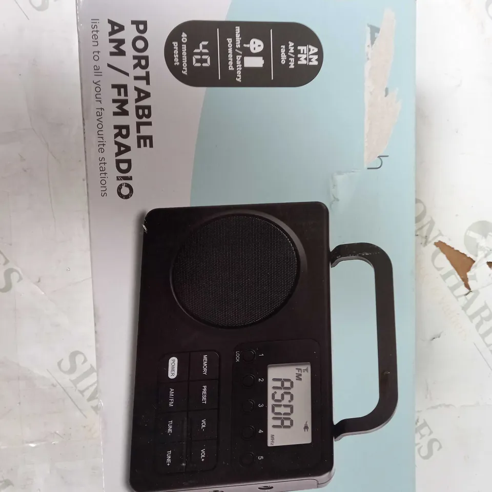 DAB+ RADIO WITH LCD COLOUR DISPLAY SCREEN
