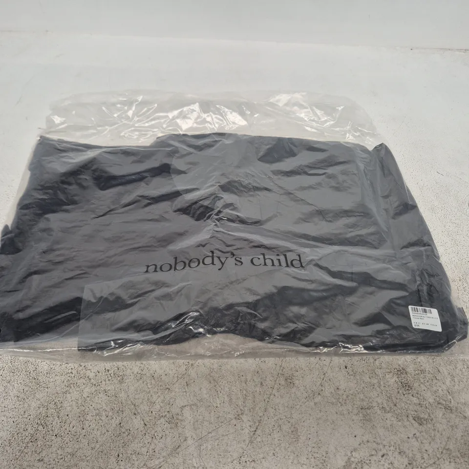 NOBODY'S CHILD VINCENT SKIRT – BLACK CORD, UK 12