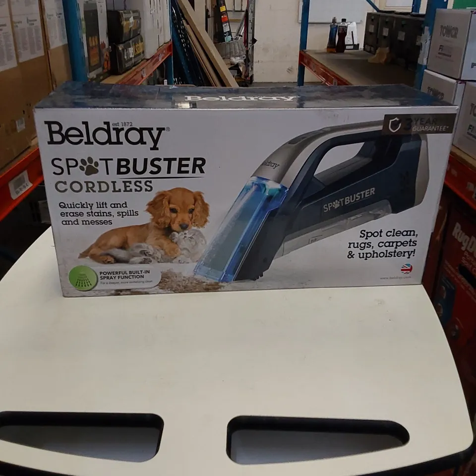 BOXED BELDRAY SPOT BUSTER CORDLESS