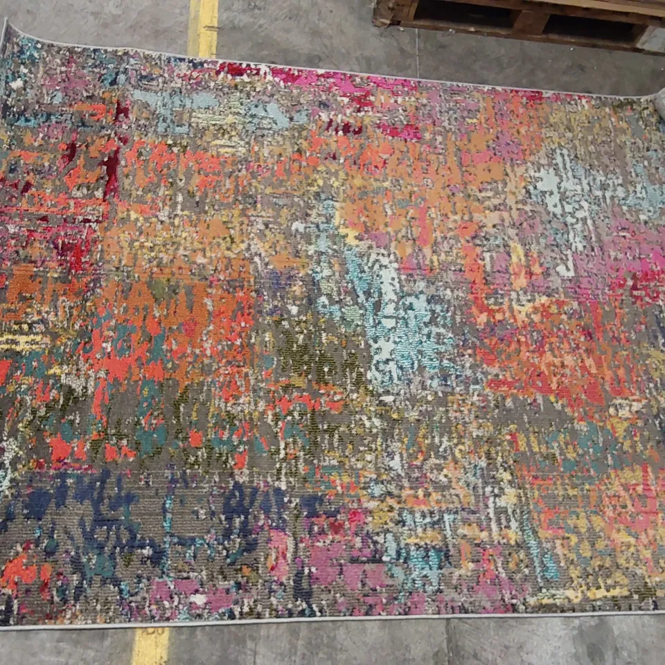 CELESTIAL MULTI-COLOURED AREA RUG// 160 X 220CM