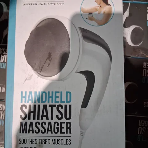 BOXED HOMEDICS HANDHELD SHIATSU MASSAGER