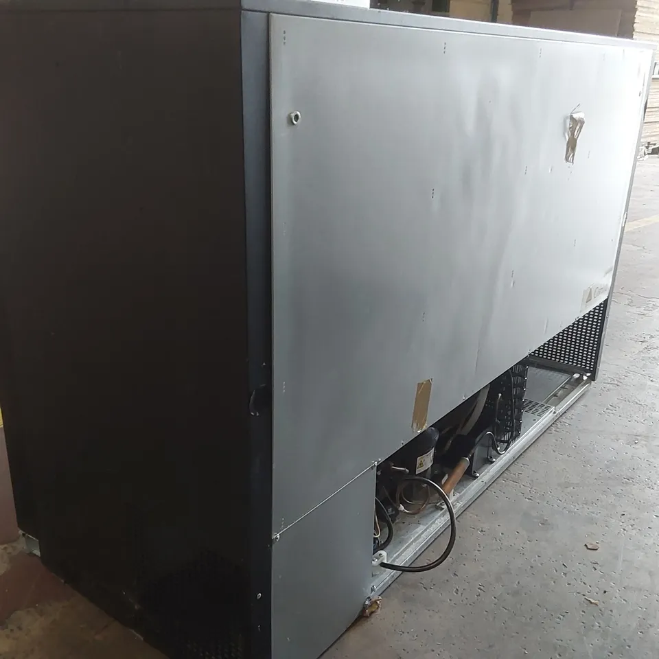 SIA SBB290BL3 BLACK 290L COMMERCIAL BACK BAR FRIDGE WITH SLIDING DOORS