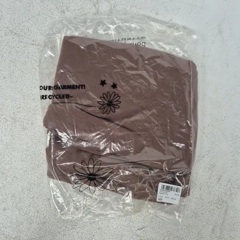 BAGGED NOBODY'S CHILD BANDEAU TOP IN BROWN SIZE UK MEDIUM