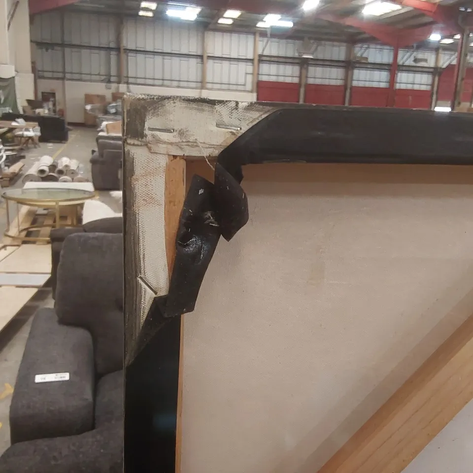 LARGE WRAPPED CANVAS SAIL BOAT PAINTING