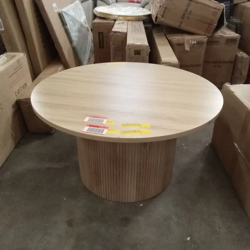 PENNY COFFEE TABLE - OAK EFFECT 