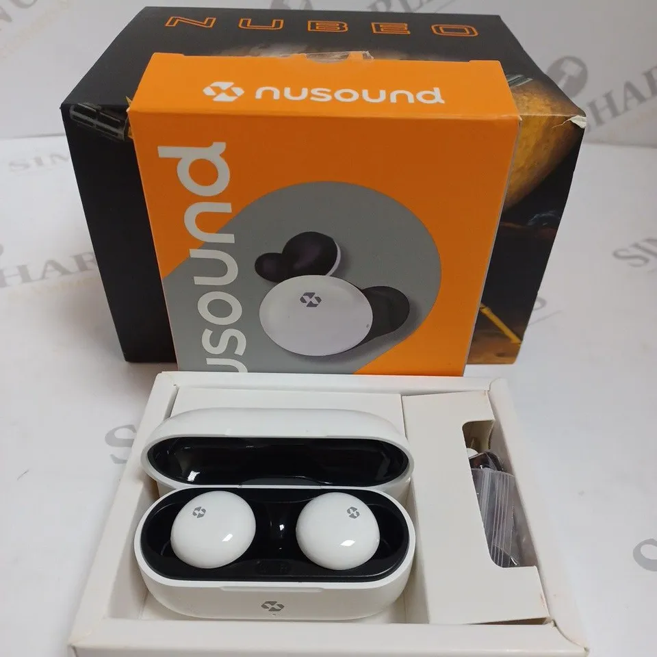 BOXED NUBEO GENTS GALLILEO LTD ED AUTOMATIC WATCH 435/500 STAINLESS STEEL - WITH NUSOUND WIRELESS EAR BUDS