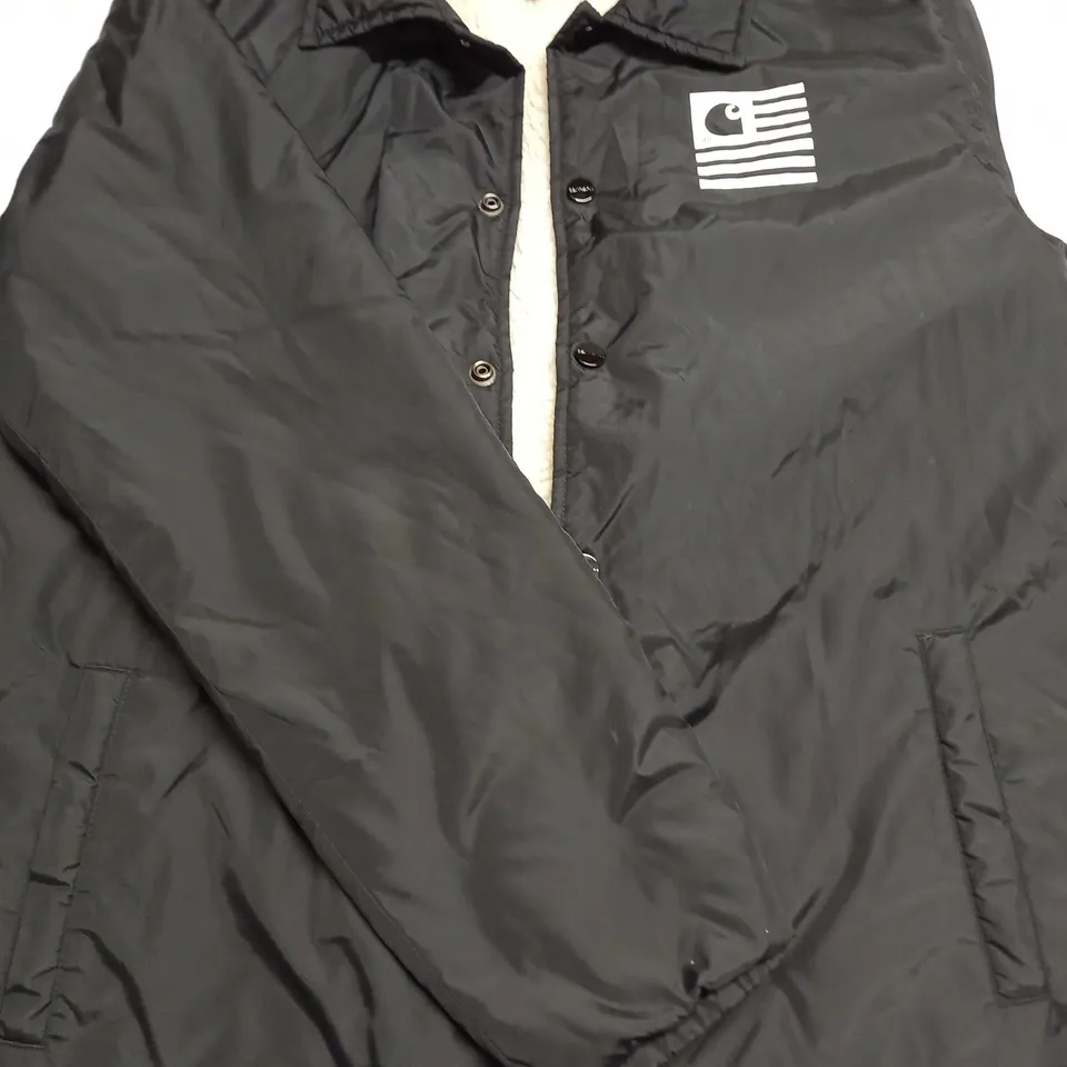 MENS CARHART SHERPA FUR JACKET - SIZE S