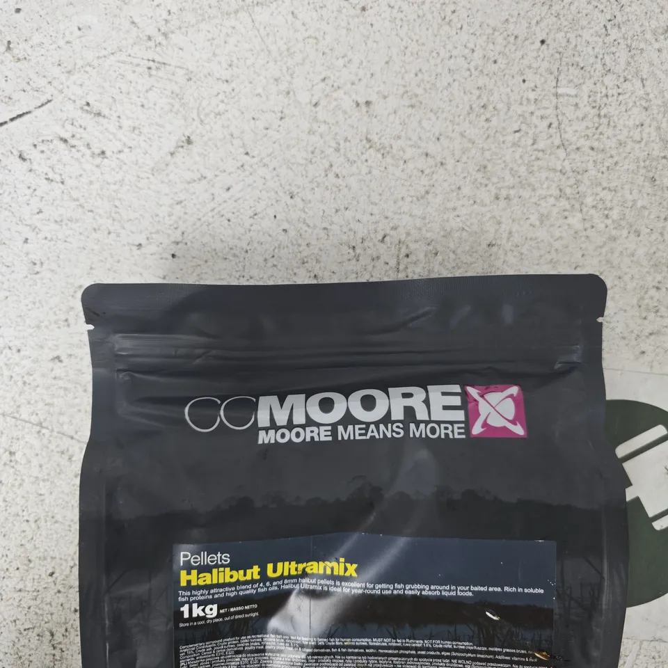 CC MOORE HALIBUT ULTRAMIX PELLETS 1KG – ANGLING BAIT