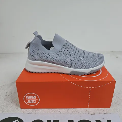 URBAN JACKS COCKTAIL GREY SIZE 8 BOXED