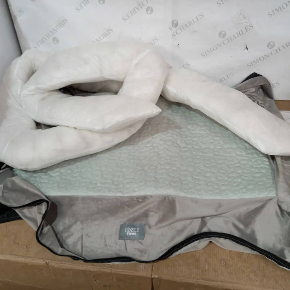 COZEE HOME PAWS COOLING PET BED, GREY LARGE