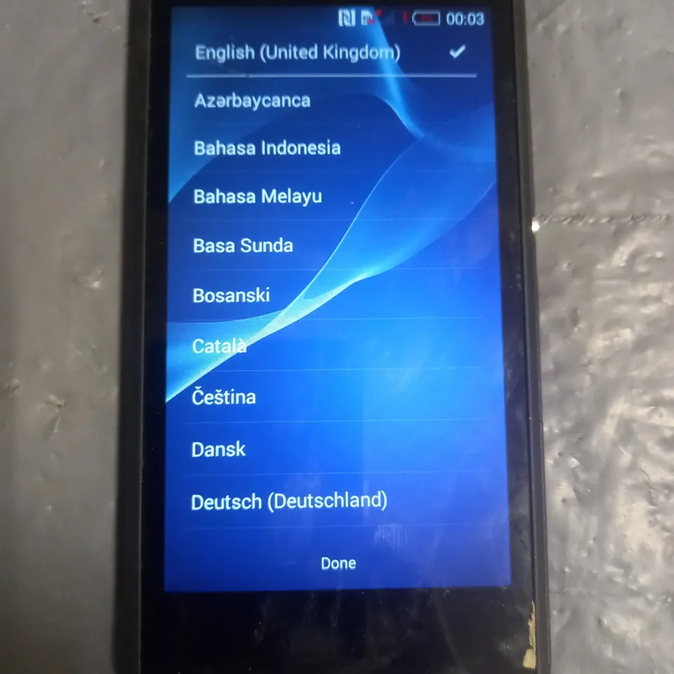 SONY XPERIA E3