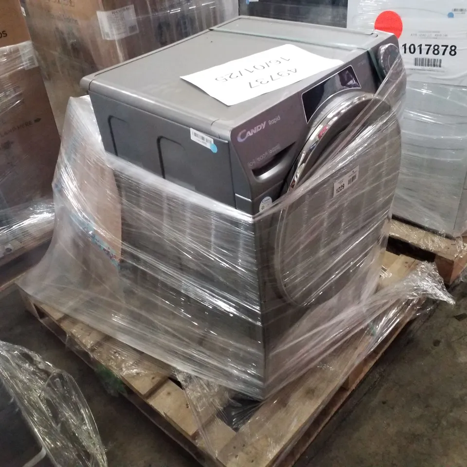 PALLET OF APPROXIMATELY 2 UNPROCESSED RAW RETURN WHITE GOODS TO INCLUDE