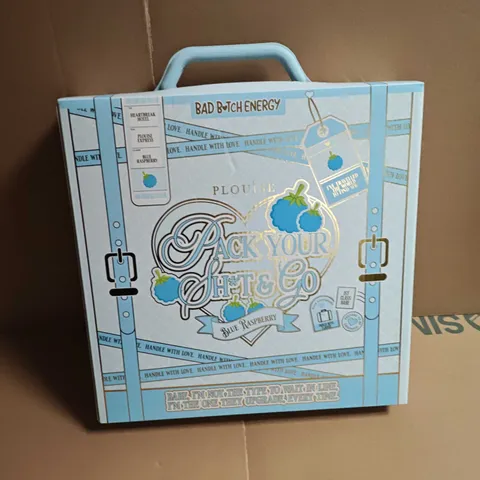 BAD BITCH PACK UP YOUR SHIT BLUE RASPBERRY BOXED GIFT BOX