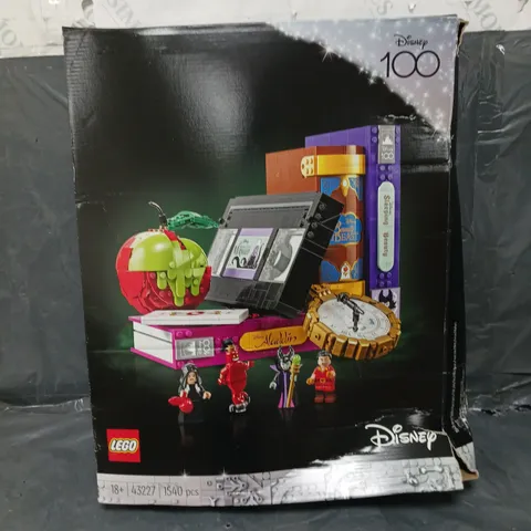 BOXED LEGO DISNEY VILLAIN ICONS SET FOR ADULTS 43227