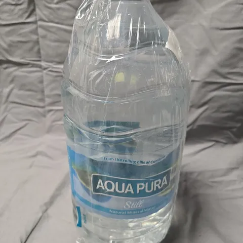 SEALED AQUA PURA STILL NATURAL MINERAL WATER - 5L