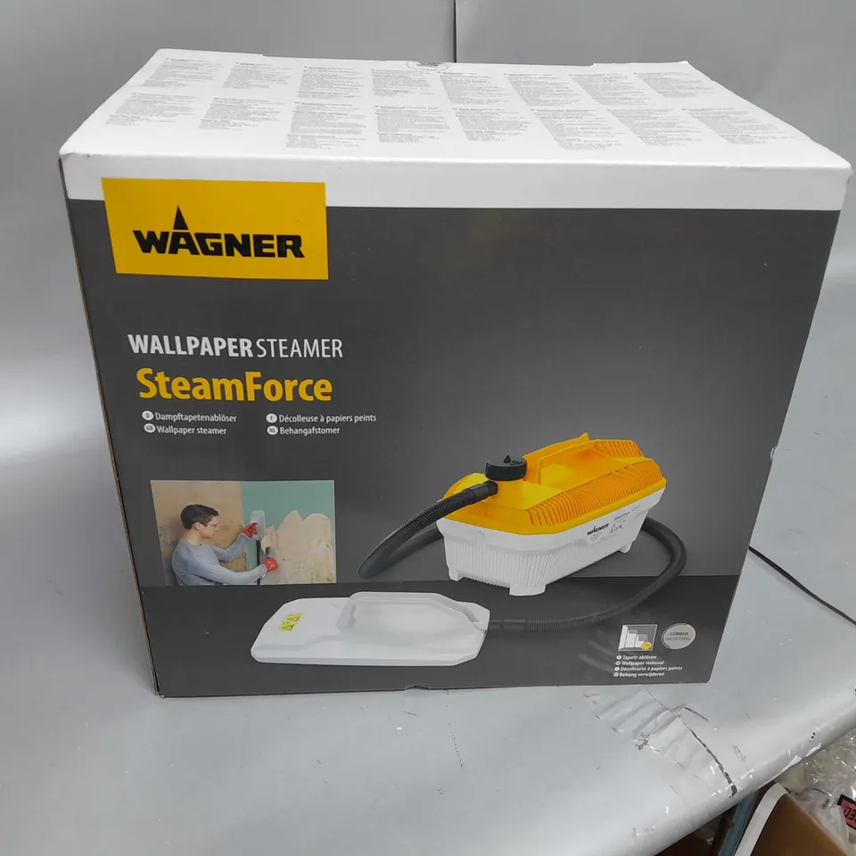 BOXED WAGNER STEAMFORCE WALLPAPER STEAMER