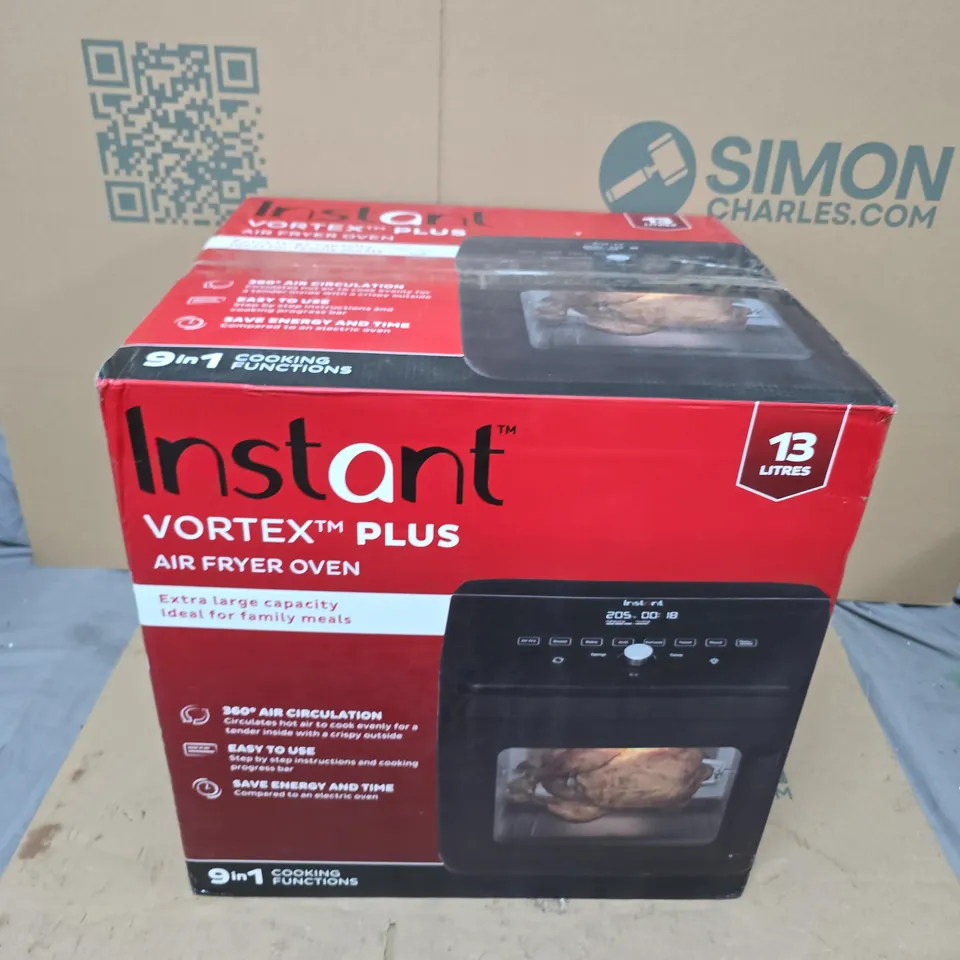 BOXED INSTANT VORTEX PLUS AIR FRYER OVEN