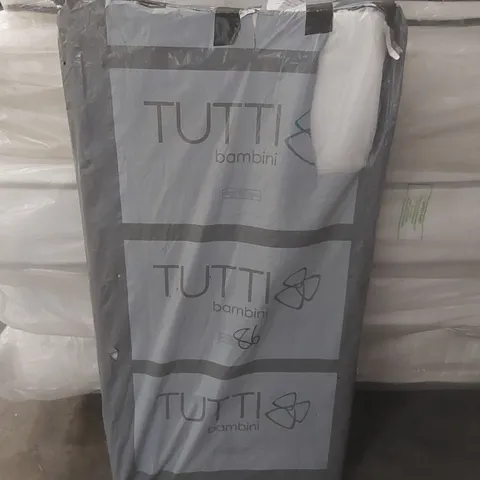QUALITY BAGGED TUTTI BAMBINI 120 x 60CM COT MATTRESS