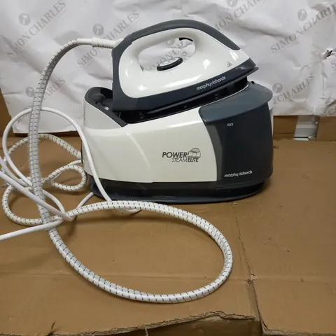 MORPHY RICHARDS POWER STEAM ELITE STEAM GENERATOR IRON GREY