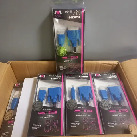 APPROXIMATELY 24 HDMI TO DVI CABLES