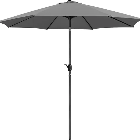 BOXED YAHEETECH GARDEN PARASOL - GREY