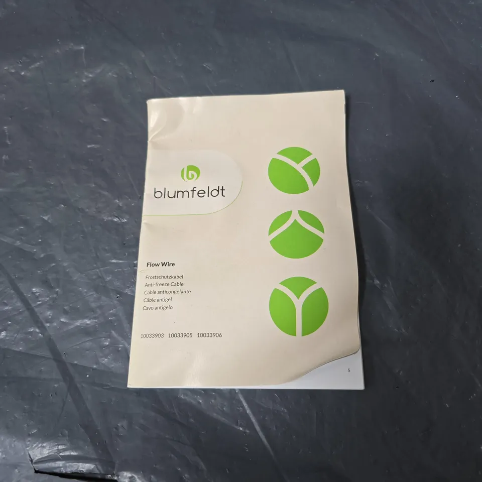 BLUMFELDT FLOW WIRE BOXED