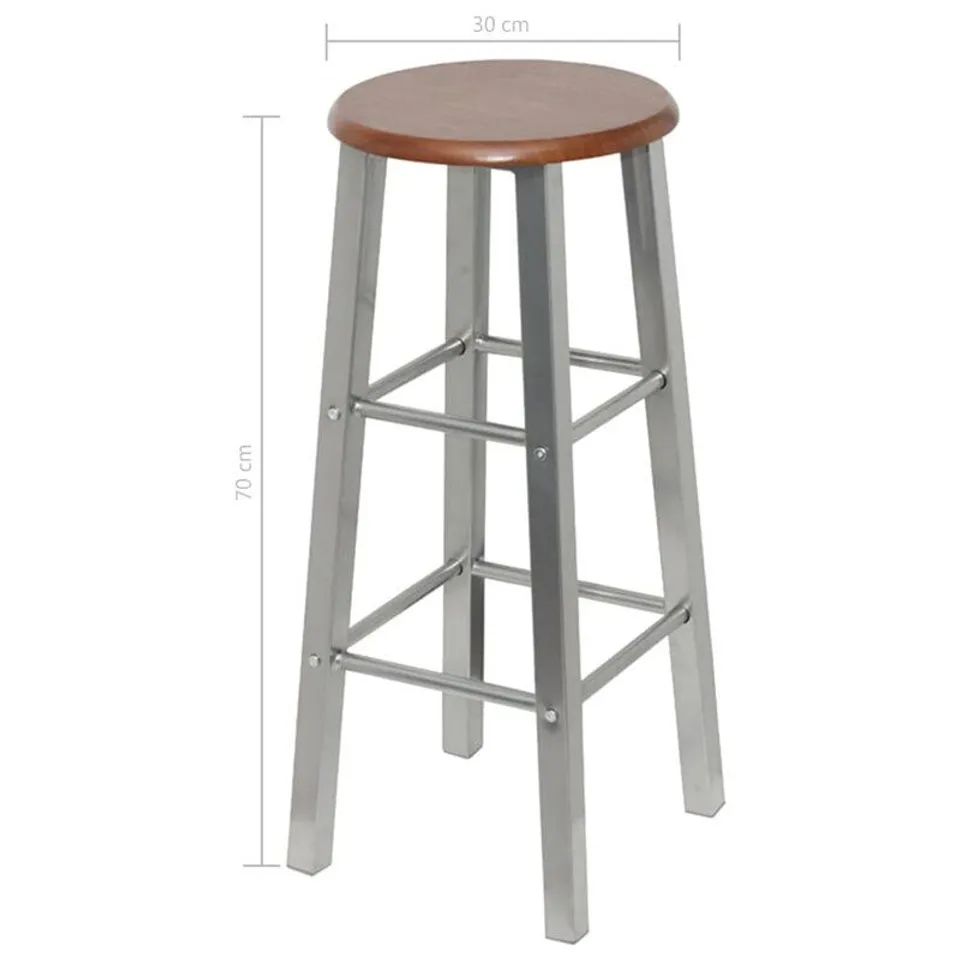 BOXED FARKAS 70CM BAR STOOL (2 BOX)