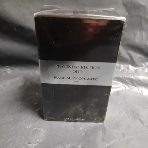 BOXED AND SEALED PLATINUM EDITION OUD PASCAL MORABITO PARIS EAU DE PARFUM 100ML