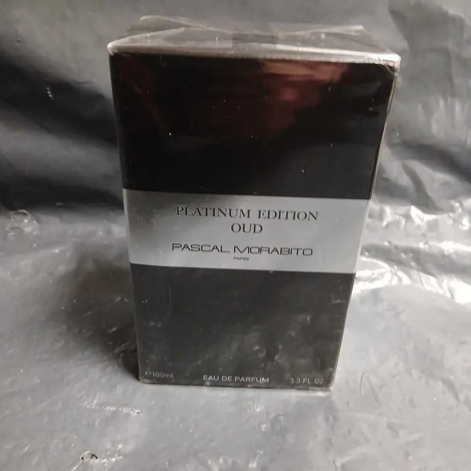 BOXED AND SEALED PLATINUM EDITION OUD PASCAL MORABITO PARIS EAU DE PARFUM 100ML