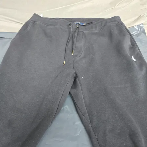RALPH LAUREN POLO TROUSERS IN BLACK SIZE L