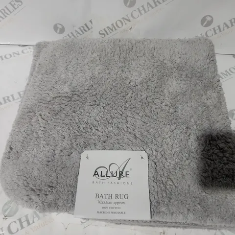 ALLURE BATH RUG IN GREY (70 X 35CM APPROX)