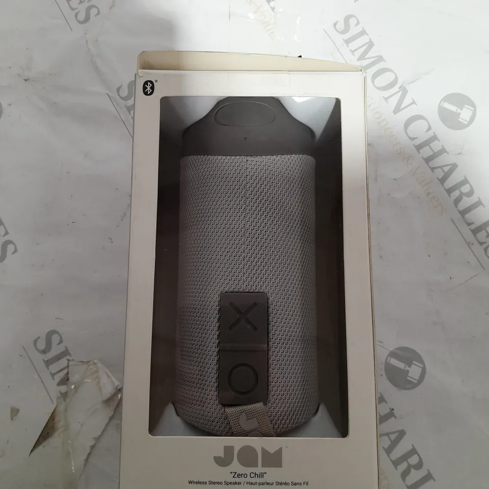 BOXED JAM ZERO CHILL WIRELESS STEREO SPEAKER