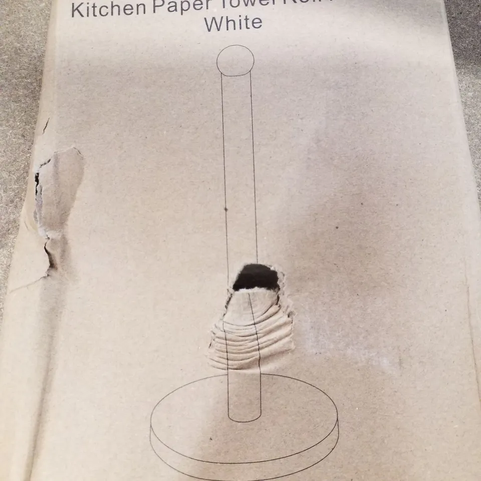 BOXED FREE STANDING PAPER TOWEL HOLDER