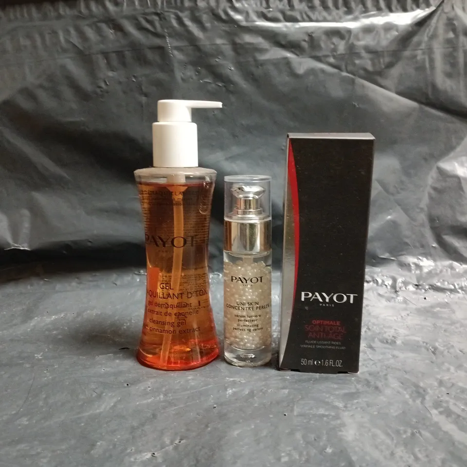 BOX OF APPROXIAMTELY 25 ASSORTED PAYOT COSMETIC ITEMS - COLLECTION ONLY