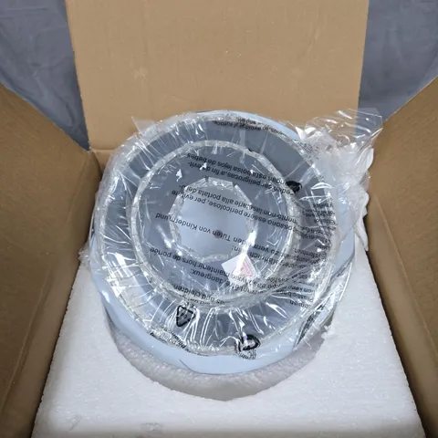 LIGHTSIN CIRCULAR LED CEILING LIGHT – ROUND, LAVENDER FINISH (BOXED)