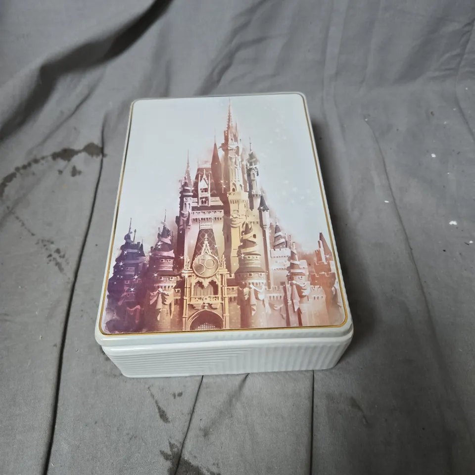 DISNEY WORLD 50TH ANNIVERSARY CERAMIC DECORATIVE BOX